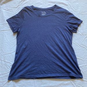 navy blue plain t-shirt